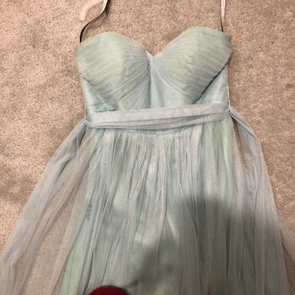 Jenny Yoo mint green bridesmaid dress size 4